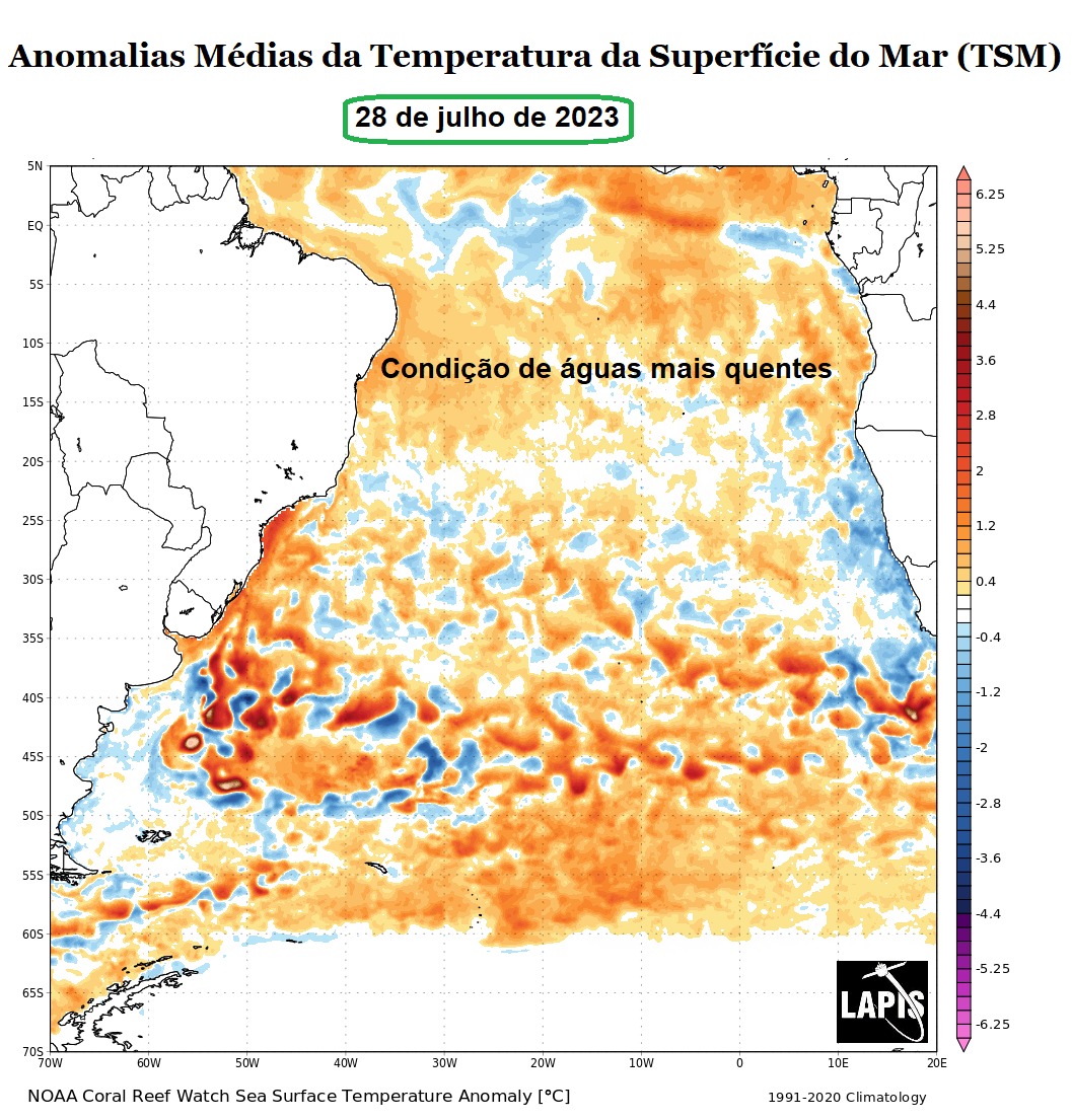 Mapa da temperatura do mar_QGIS_El Niño