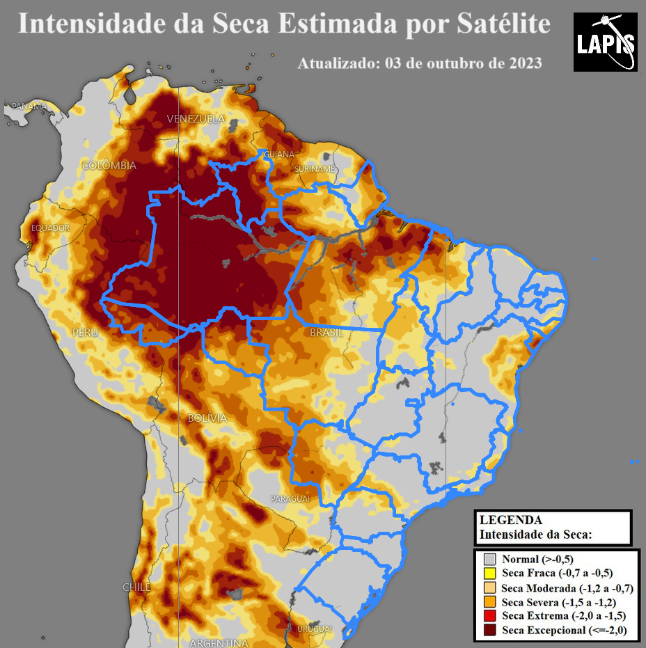 Mapa da intensidade da seca na Amazônia brasileira_QGIS