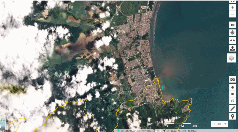 Imagens de satélite do PlanetScope_QGIS