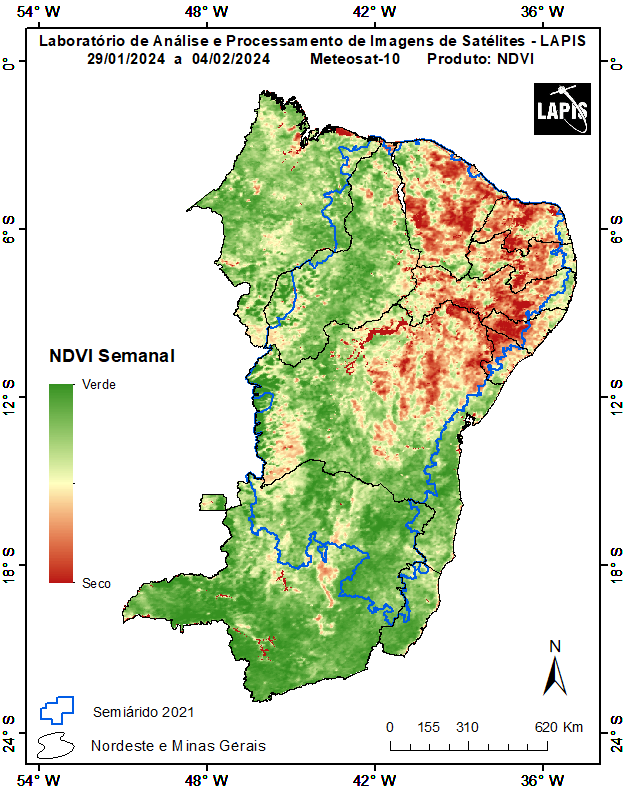 Mapa da cobertura vegetal_NDVI_QGIS