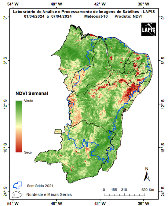 Mapa da cobertura vegetal_NDVI_QGIS