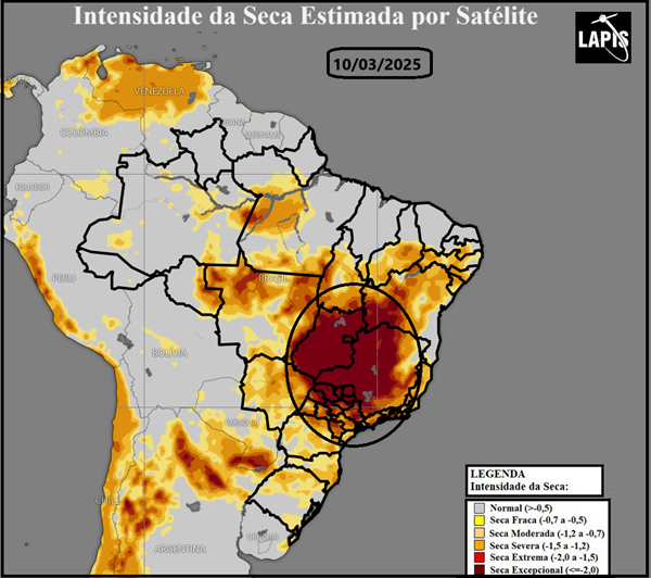 Mapa da intensidade da seca_QGIS