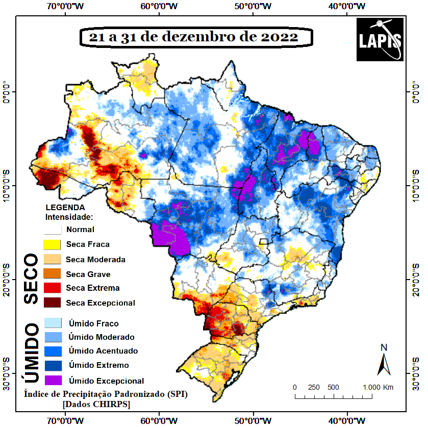 Mapa da intensidade da seca_imagem de satélite processada no QGIS