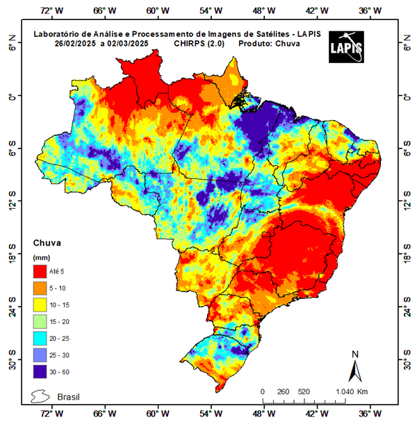 Mapa da precipitação_QGIS