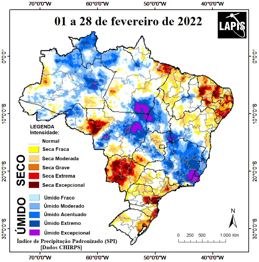 Como fazer um mapa da intensidade da seca no software QGIS