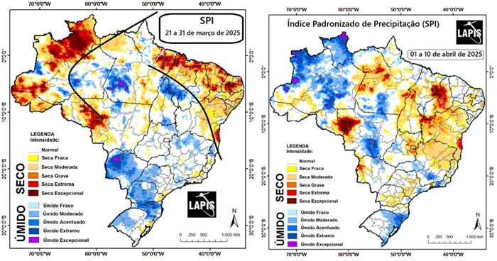 Mapa da seca no Norte e Nordeste_QGIS