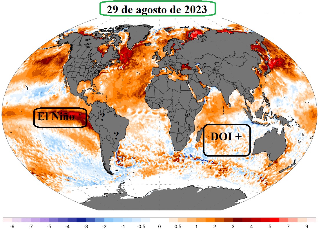 Mapa da temperatura do mar_QGIS