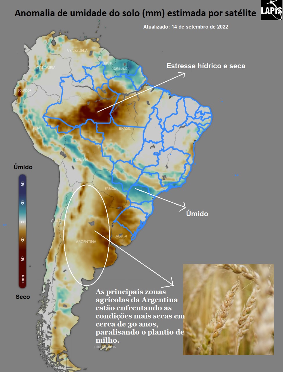 Mapa da umidade do solo baseado em dados de satélites_QGIS