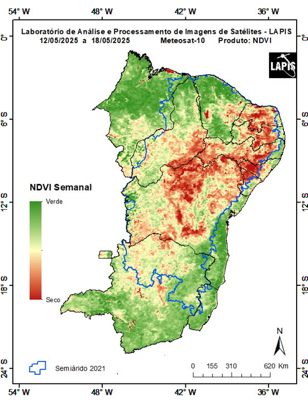 Mapa da vegetação do Semiárido_QGIS