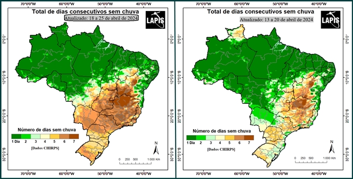 Mapa de monitoramento da seca nas regiões brasileiras_QGIS