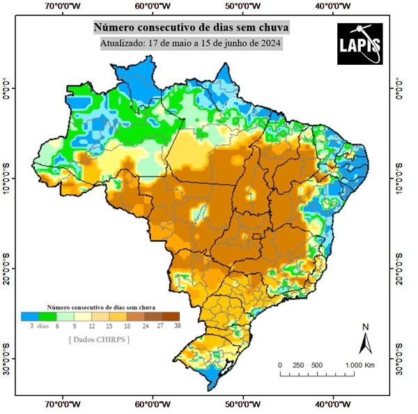 Mapa mensal do número de dias secos_QGIS
