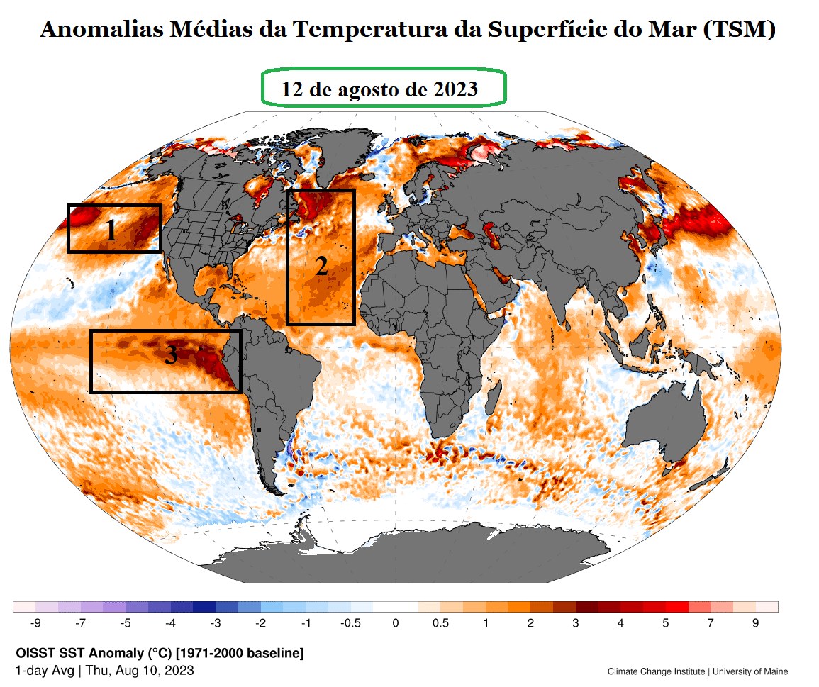 Mapa mostra presença do El Niño_QGIS