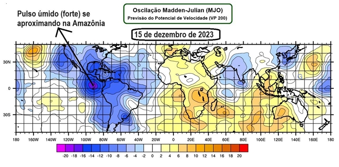 Oscilação Madden-Julian_pulso úmido se aproxima da Amazônia