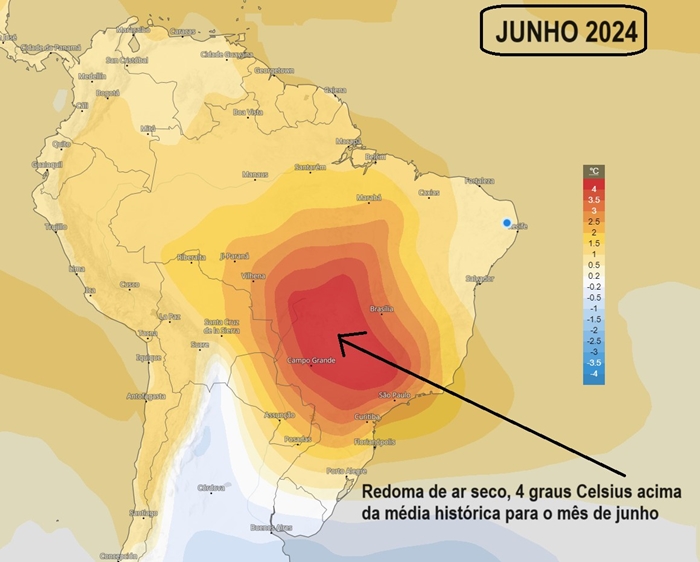Redoma de calor deve continuar no inverno_La Niña