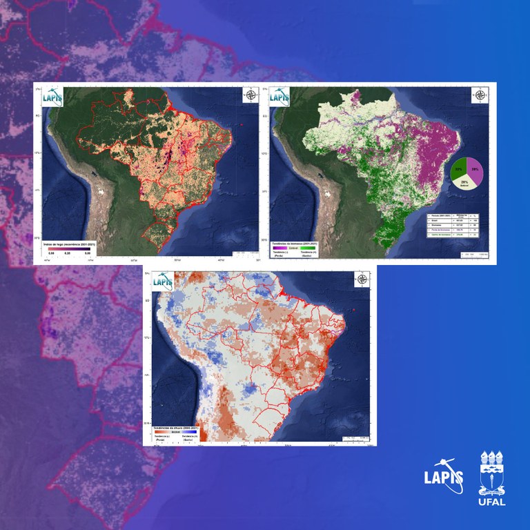 Mapas processados no QGIS