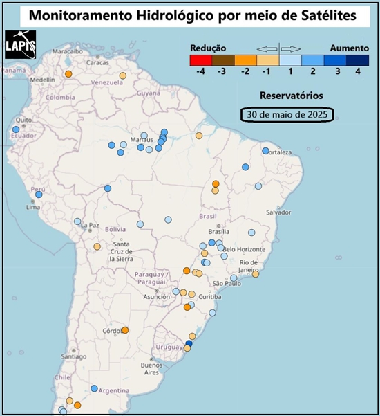 Volume dos reservatórios_QGIS