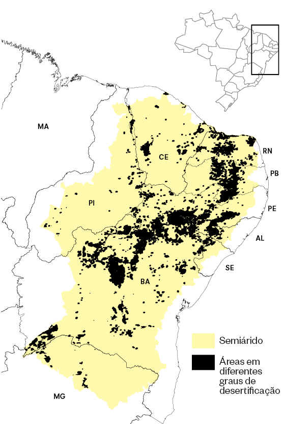 Desertificação no Semiárido