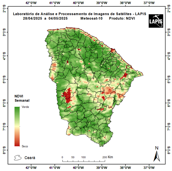 Ceará é o estado que ficou mais verde no Semiárido